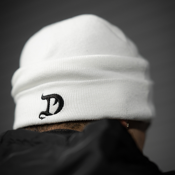 Dragon Beanie White | Dragon Pharma Women's Beanies
