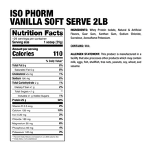 Load image into Gallery viewer, ISOPHORM@ - PREMIUM WHEY PROTEIN ISOLATE - 2Lb