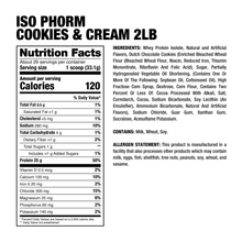 Load image into Gallery viewer, ISOPHORM@ - PREMIUM WHEY PROTEIN ISOLATE - 2Lb