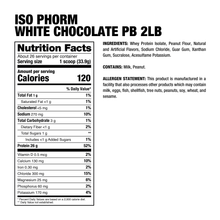 Load image into Gallery viewer, ISOPHORM@ - PREMIUM WHEY PROTEIN ISOLATE - 2Lb