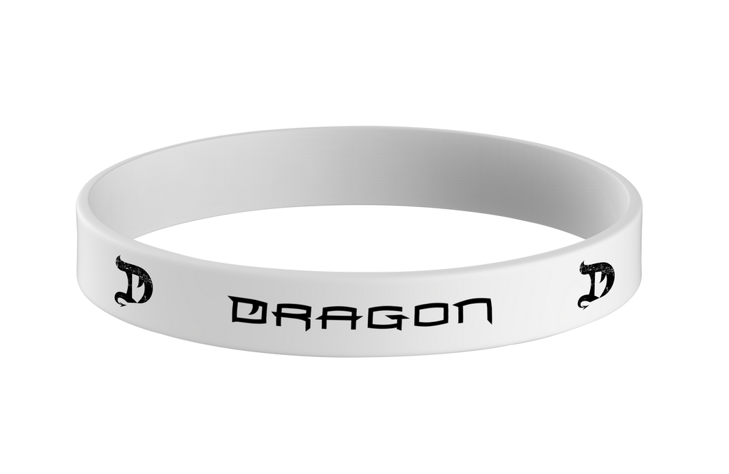 Dragon Wristband White