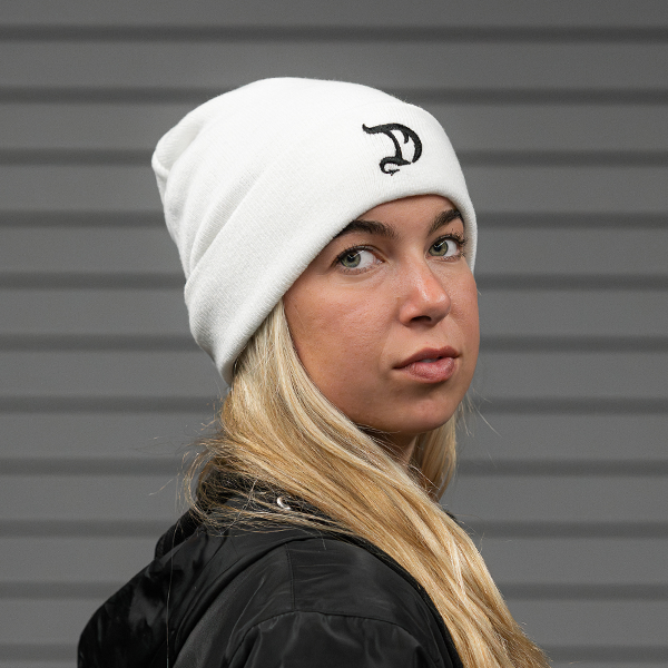Dragon Beanie White | Dragon Pharma Women's Beanies