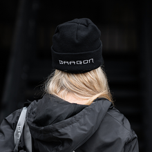 Load image into Gallery viewer, DRAGON BEANIE BLACK