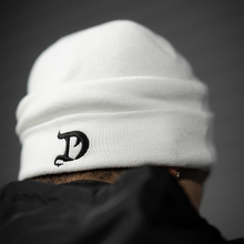 Load image into Gallery viewer, DRAGON BEANIE WHITE