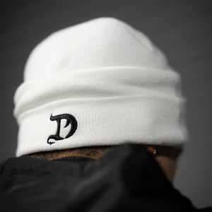 DRAGON BEANIE WHITE