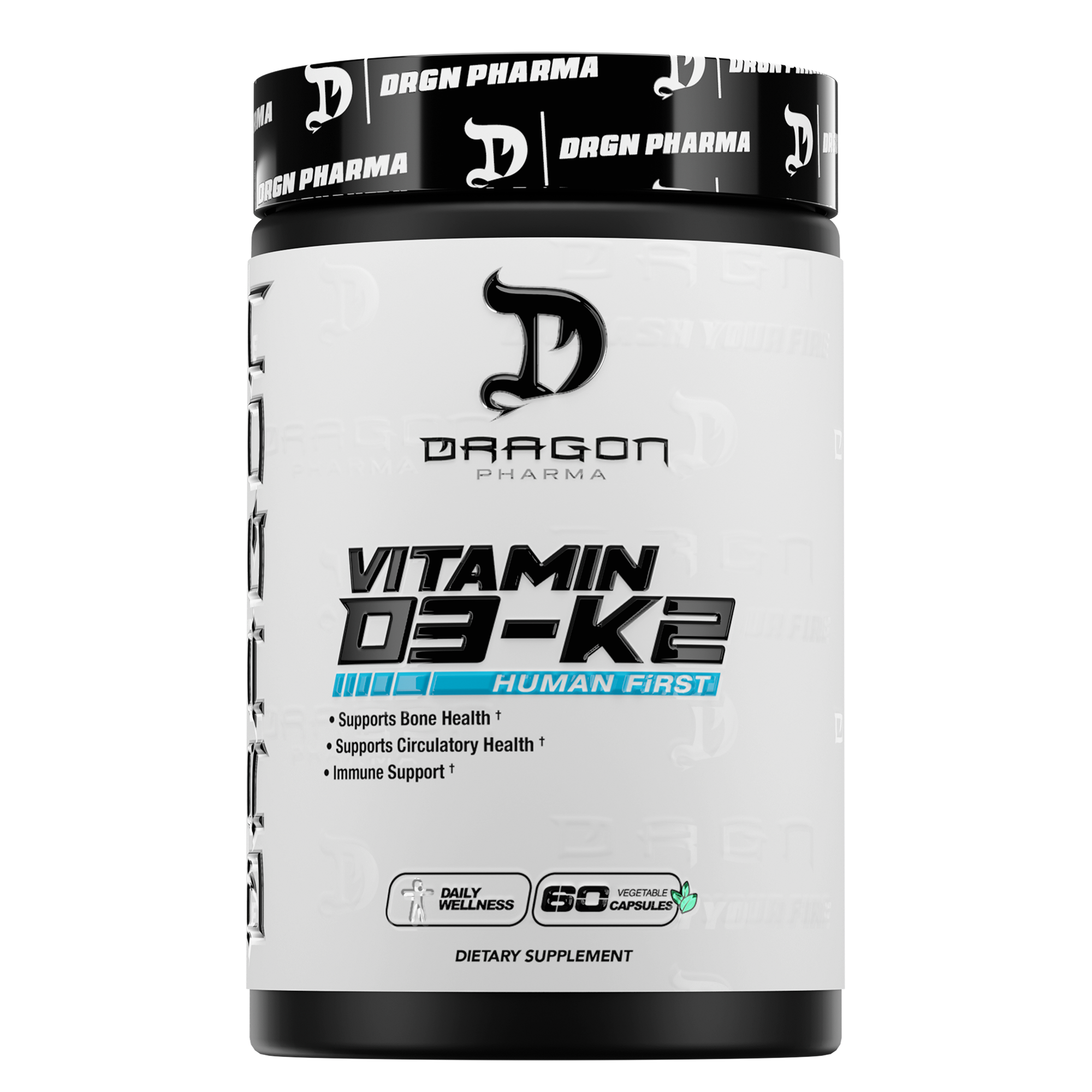 Vitamin D3-K2 - 60ct – Dragon Pharma