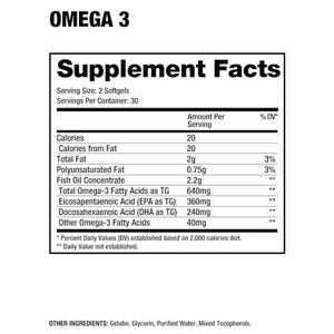 Omega 3 - 60ct– Dragon Pharma