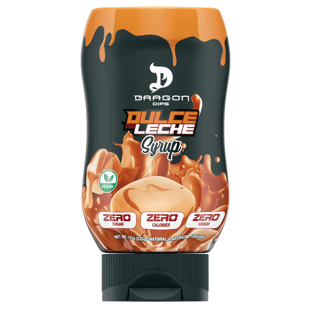 Dulce de Leche Syrup 2 850066022443 Render Dragon Dips Dulce