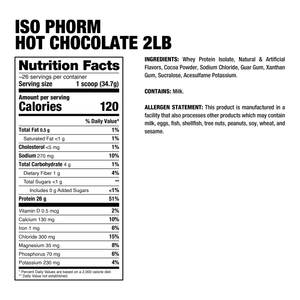 ISOPHORM@ - PREMIUM WHEY PROTEIN ISOLATE - 2Lb