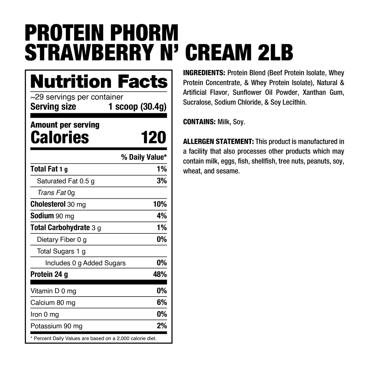 ProteinPhorm - 2lb – Dragon Pharma