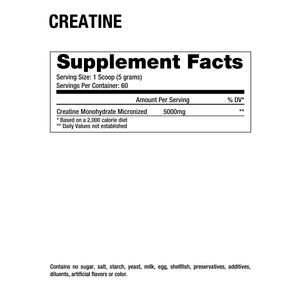 CREATINE MONOHYDRATE ESSENTIALS