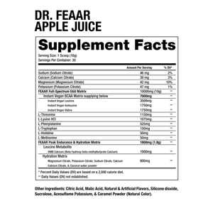 DR. FEAAR® - Complete Essential Amino Acid