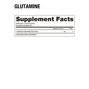 GLUTAMINE FERMENTED