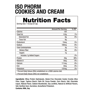 ISOPHORM® - Hydrolized Isolate Whey Protein - 2Lb