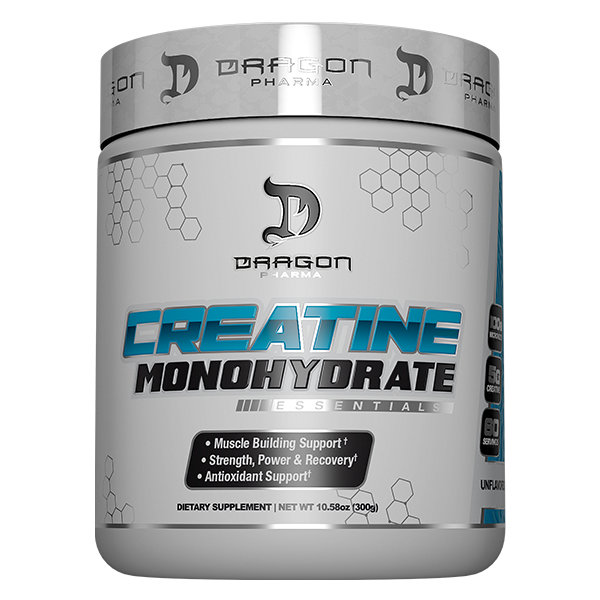 CREATINE MONOHYDRATE ESSENTIALS – Dragon Pharma