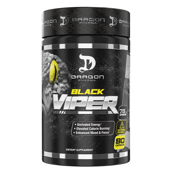 Black Viper 90 cápsulas – Dragon Pharma