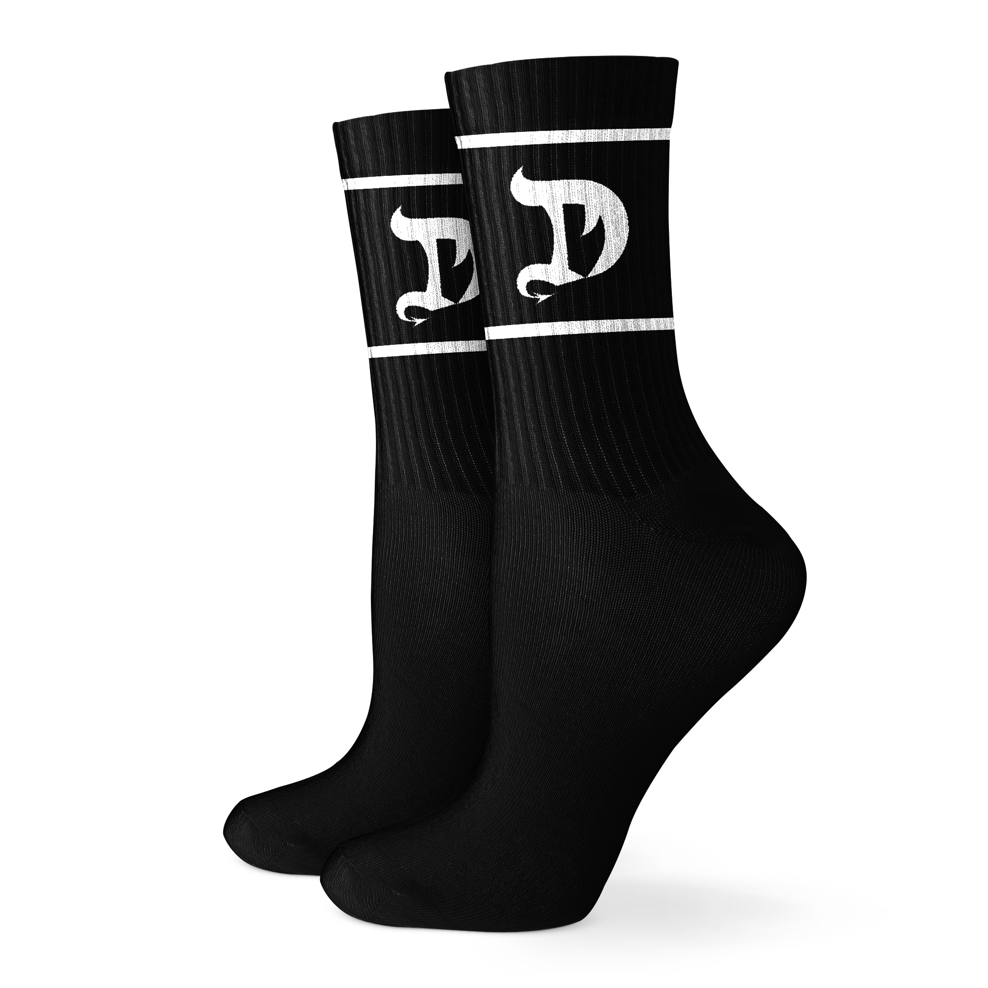 Dragon Socks - Black