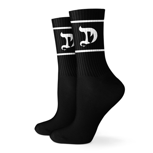 Dragon Socks - Black