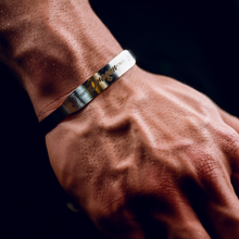 Load image into Gallery viewer, STEEL X BANGLE