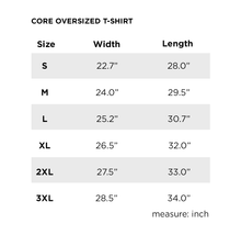 Load image into Gallery viewer, Core Oversized T-shirt