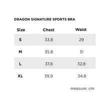 Load image into Gallery viewer, Dragon Signature Sports Bra